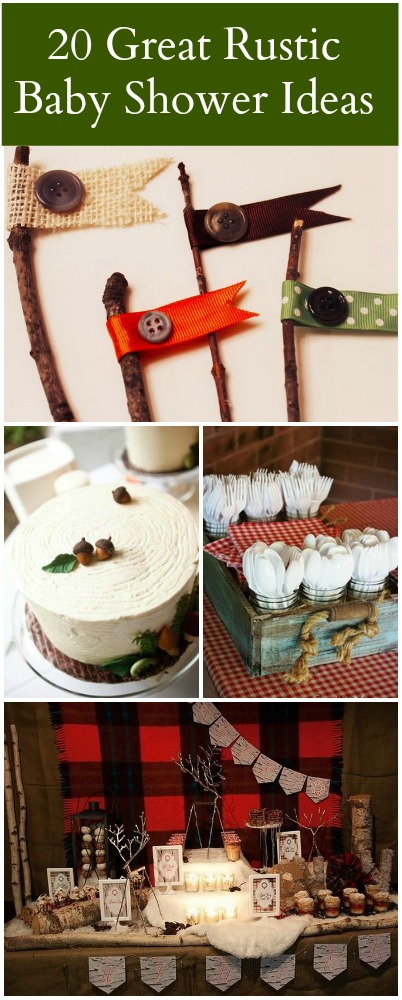 20 Rustic Baby Shower Ideas - Rustic Baby Chic