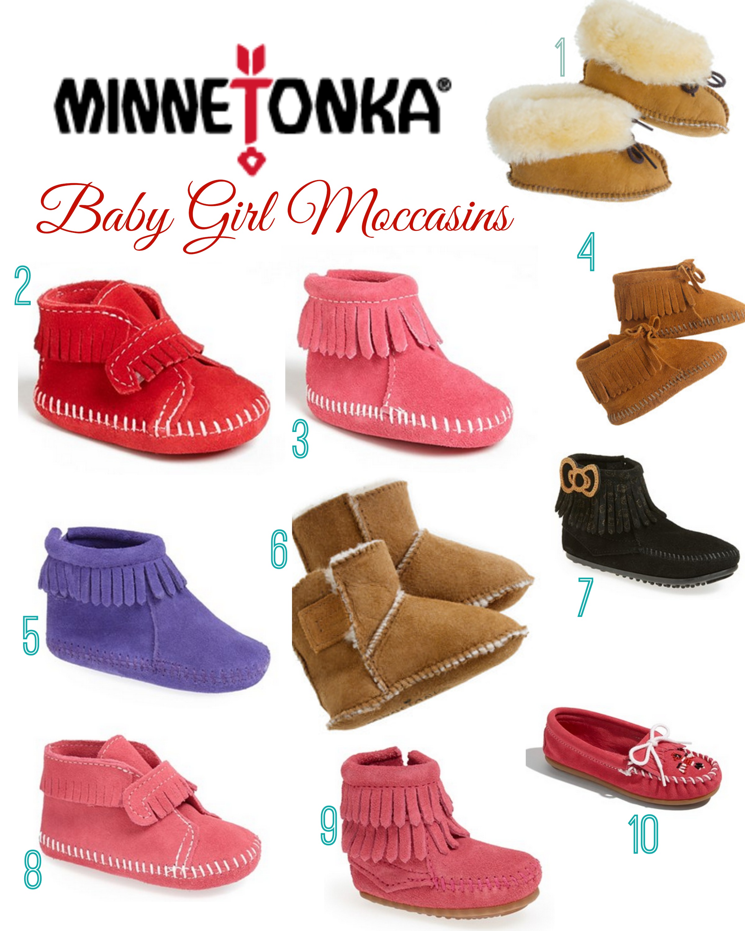 Moccasins For Baby Girls Rustic Baby Chic