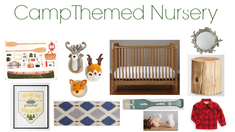 Camp Themed Nursery - Rustic Baby Chic