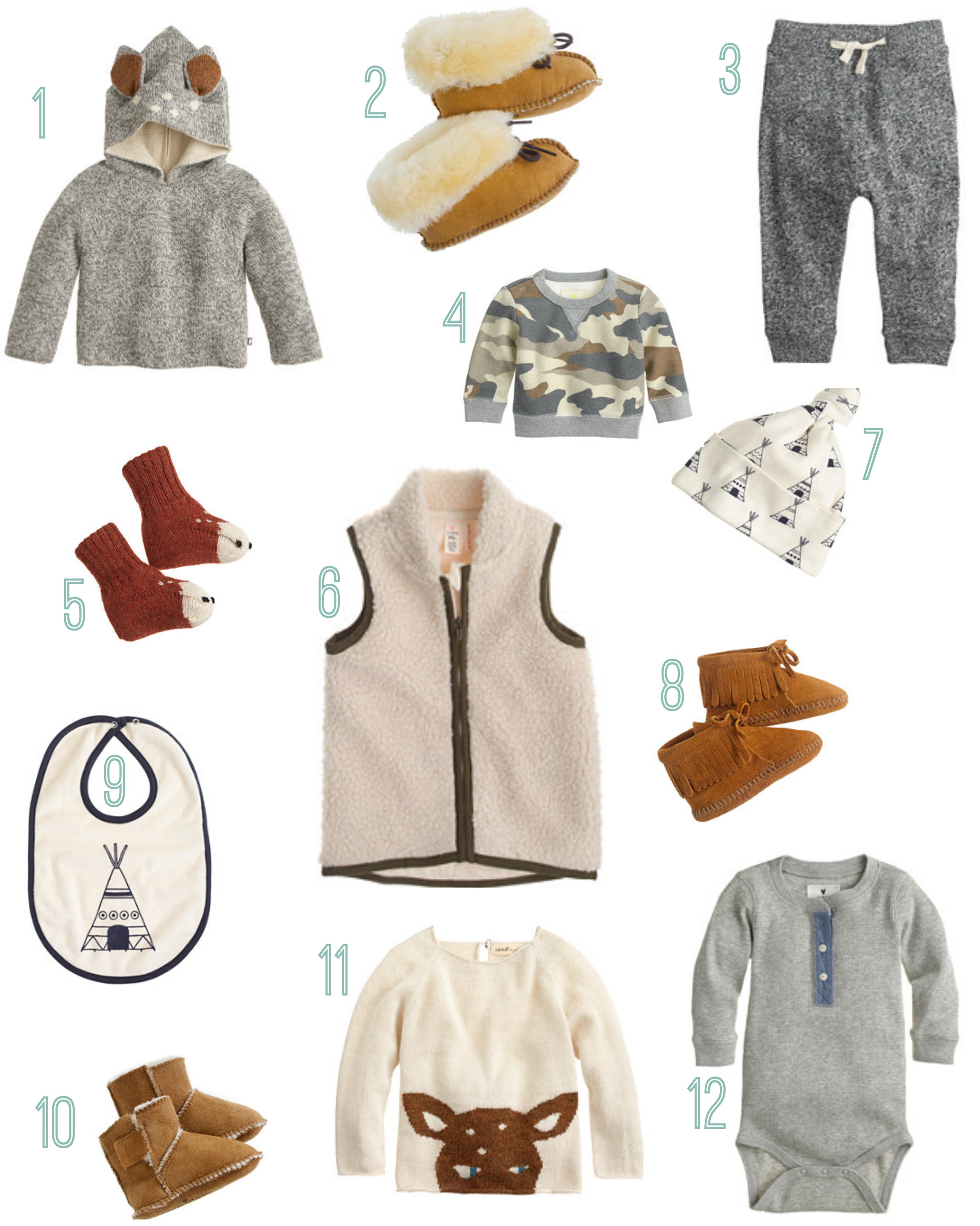 Our Favorite Rustic Baby Looks From J.Crew Rustic Baby Chic