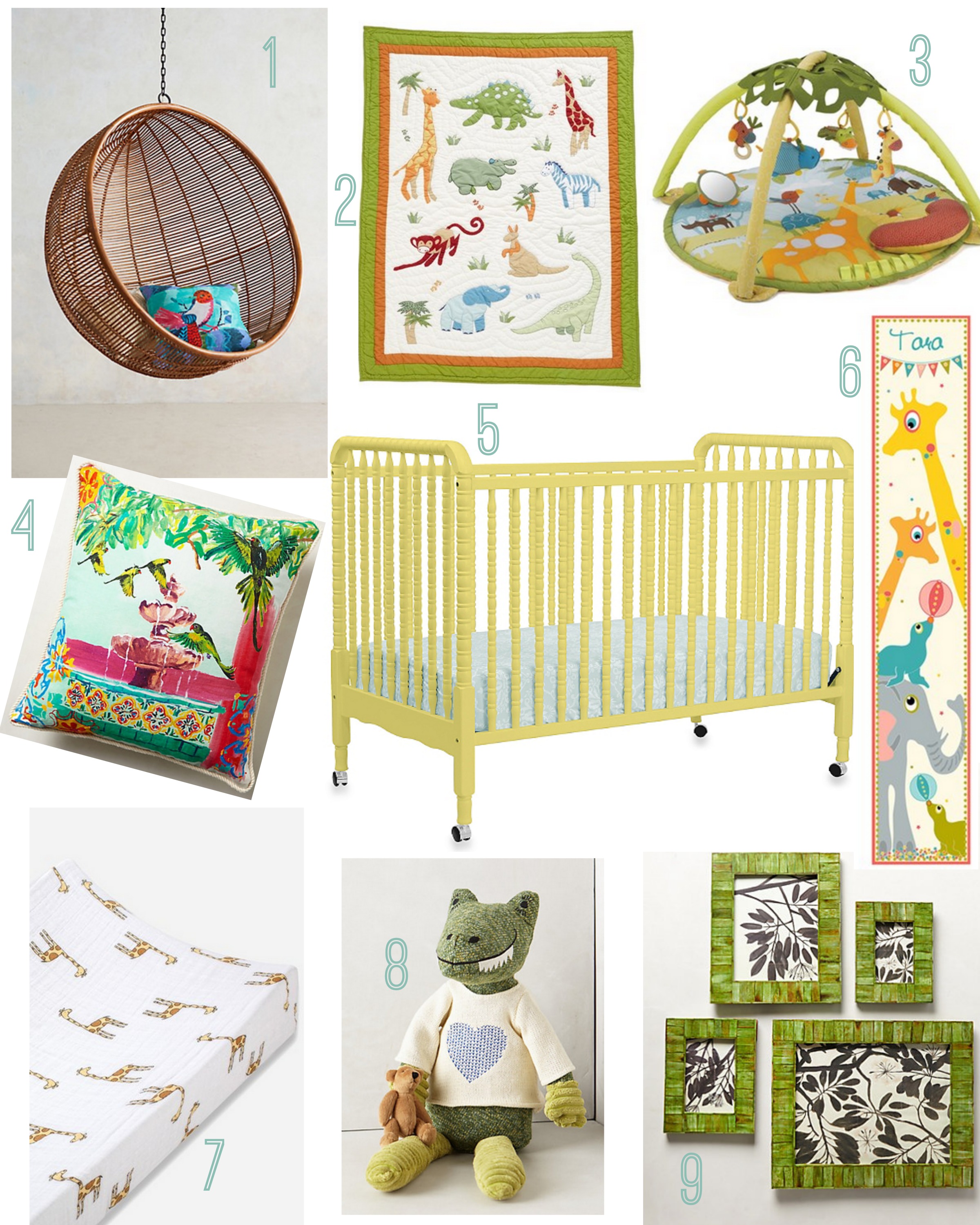 Jungle Baby Nursery Rustic Baby Chic