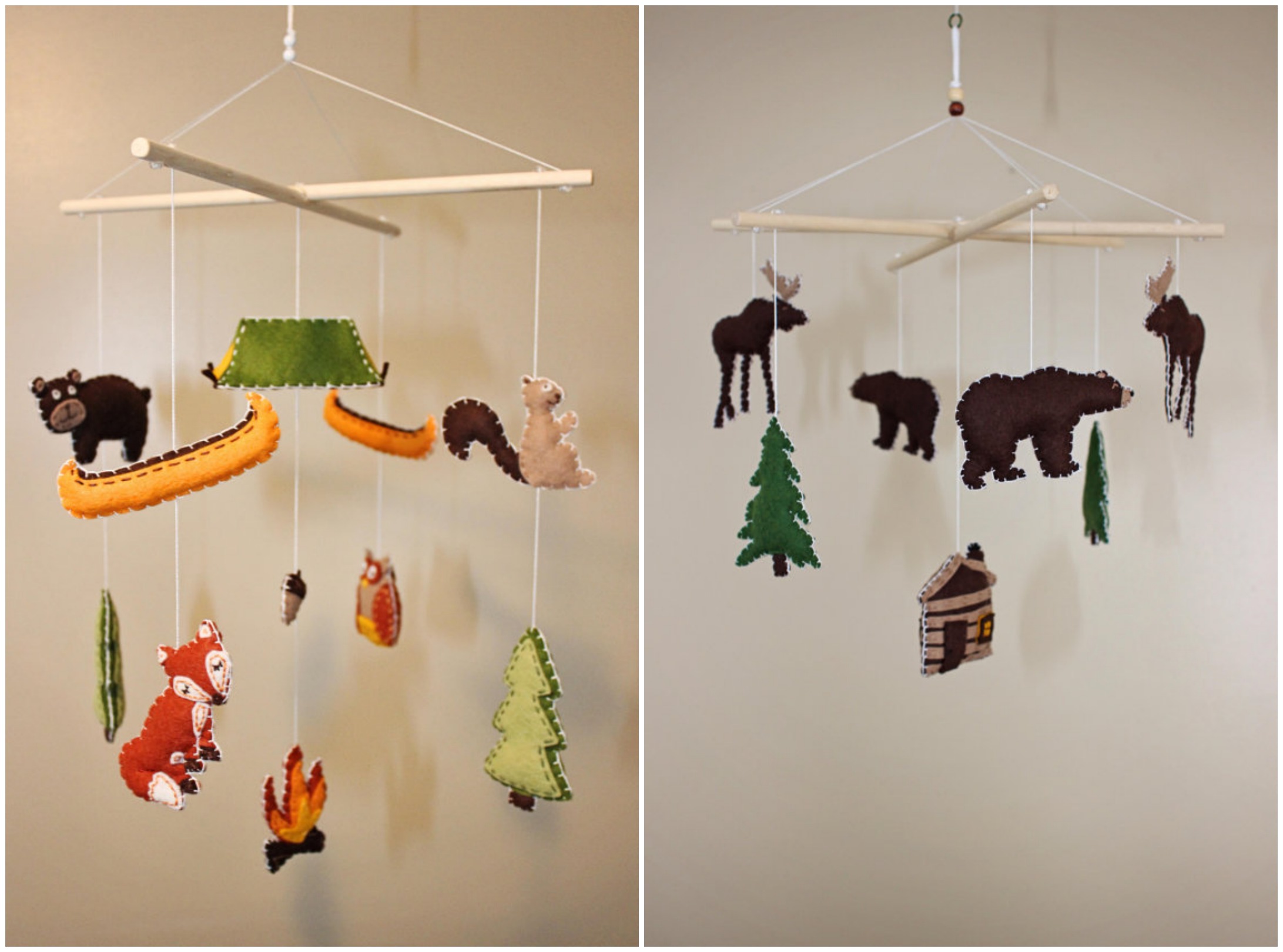 Mobiles For A Rustic Baby Nursery Rustic Baby Chic