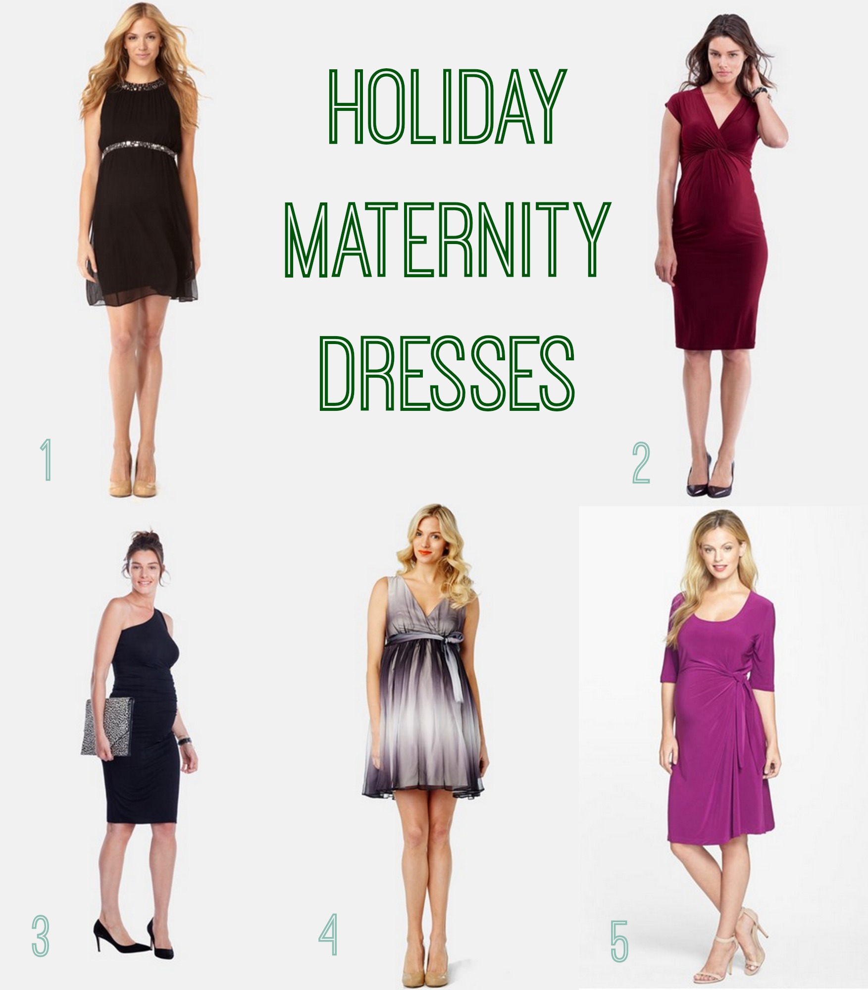 Holiday Maternity Dresses - Rustic Baby Chic