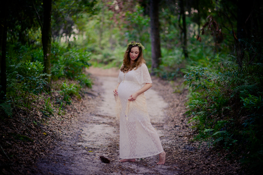 Goddess Maternity Shoot Rustic Baby Chic